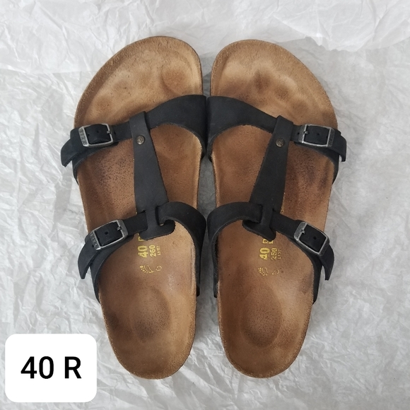 Birkenstock Shoes - Birkenstock Larisa Black Leather 40 R